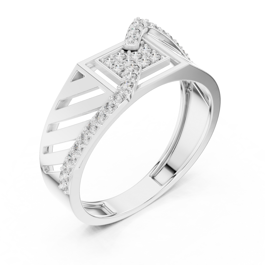 Elvarielle Round  Diamond  Ring