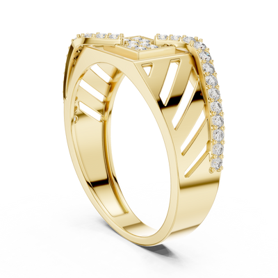 Elvarielle Round  Diamond  Ring