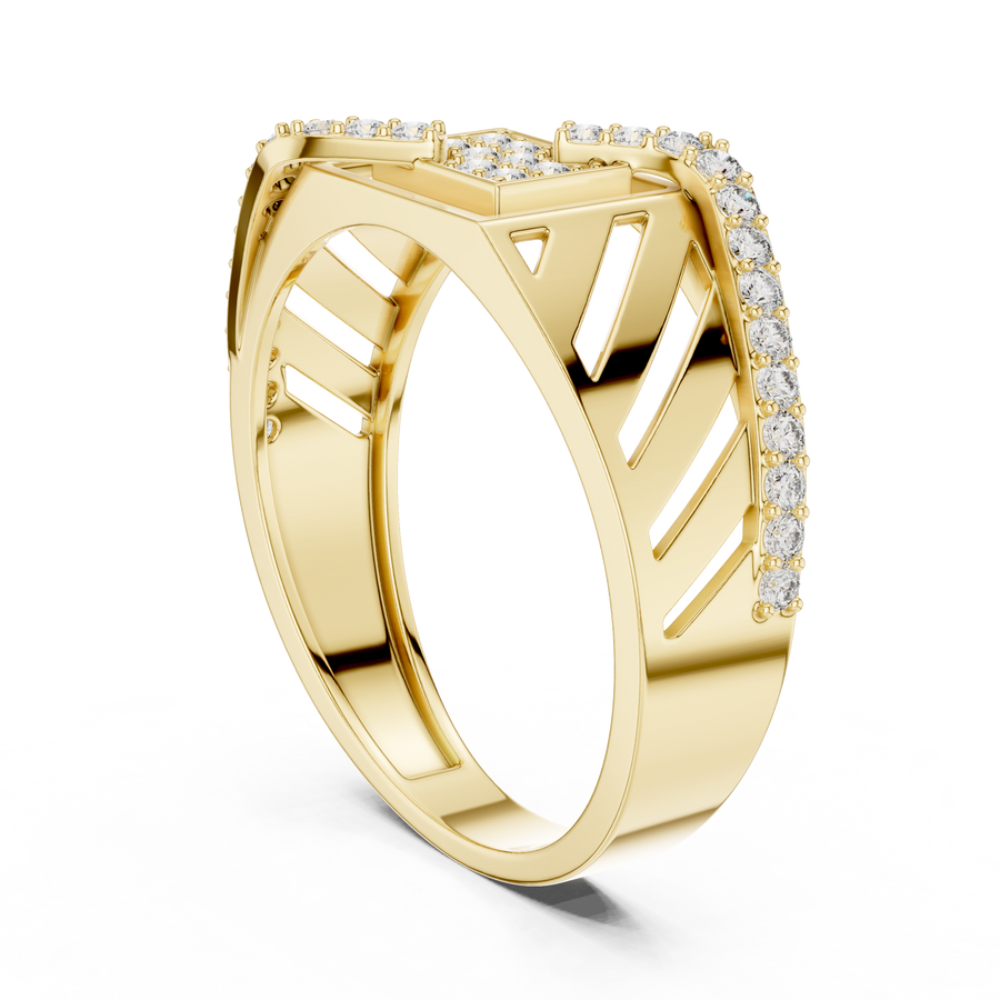 Elvarielle Round  Diamond  Ring