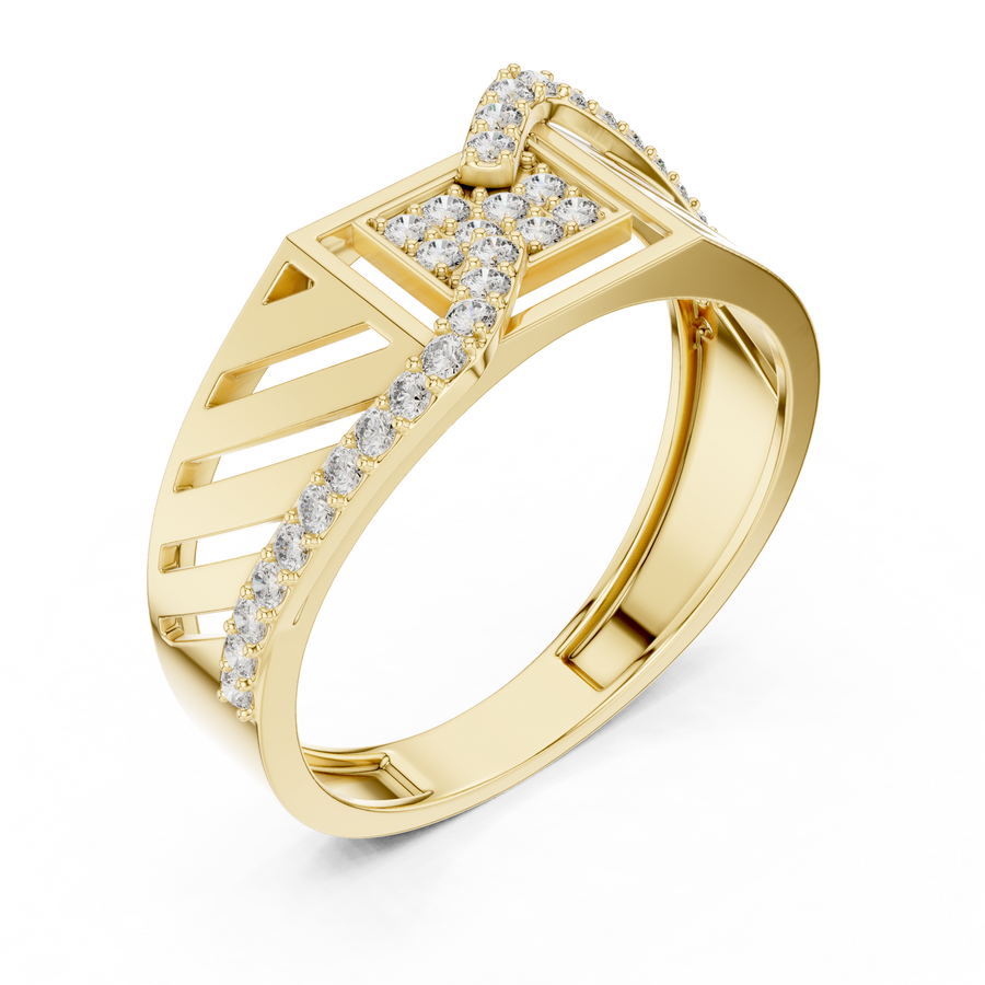 Elvarielle Round  Diamond  Ring