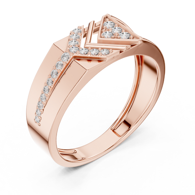 Elvarielle Multi-Size Round  Diamond  Ring