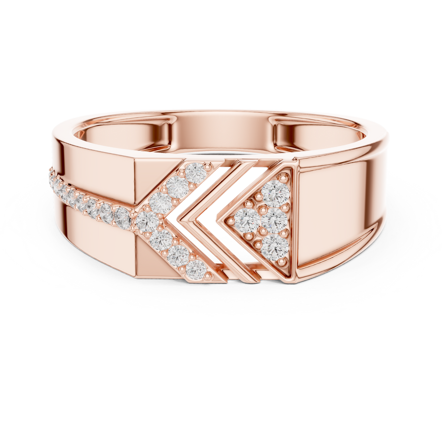 Elvarielle Multi-Size Round  Diamond  Ring