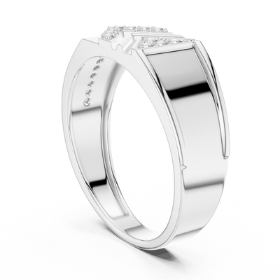 Elvarielle Multi-Size Round  Diamond  Ring
