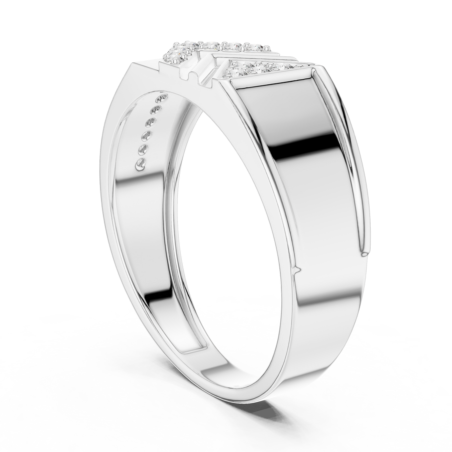 Elvarielle Multi-Size Round  Diamond  Ring
