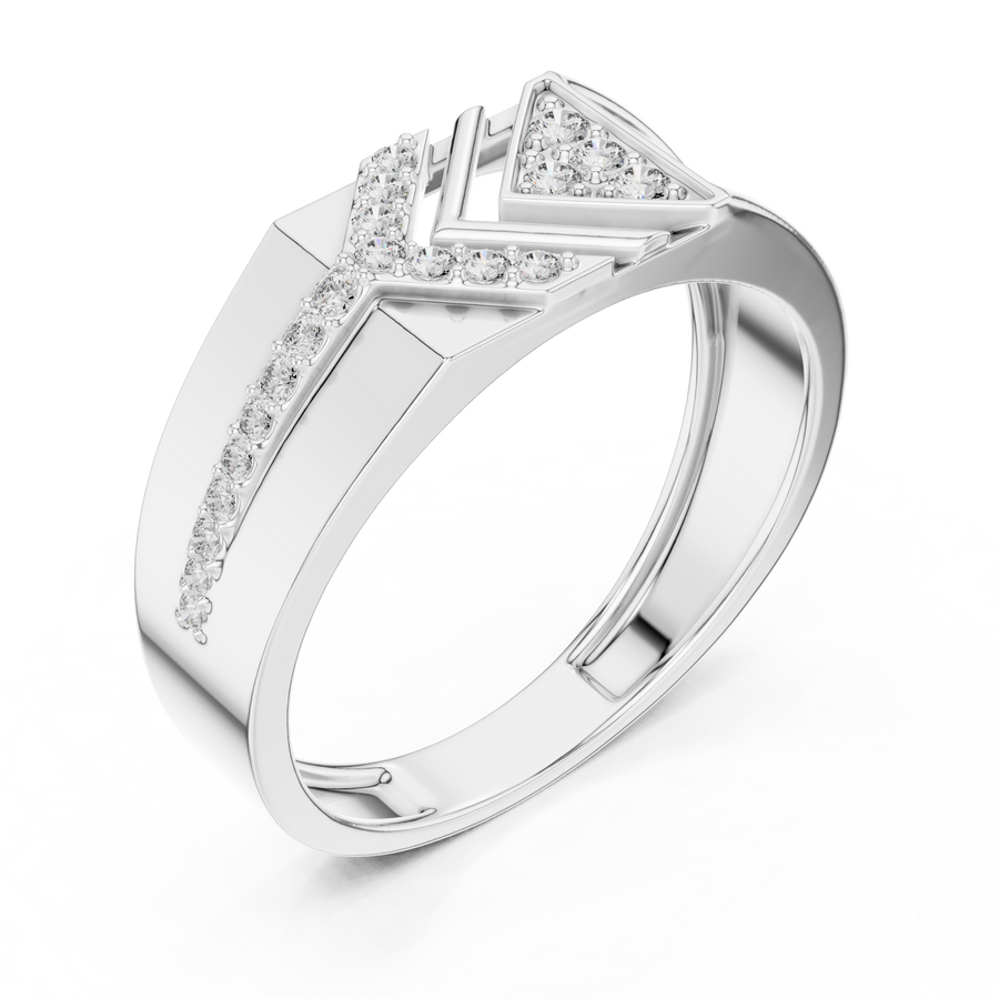 Elvarielle Multi-Size Round  Diamond  Ring