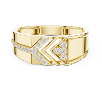 Elvarielle Multi-Size Round  Diamond  Ring
