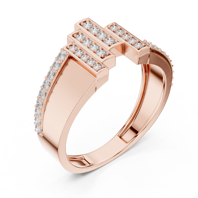Seravelle Round Diamond Ring