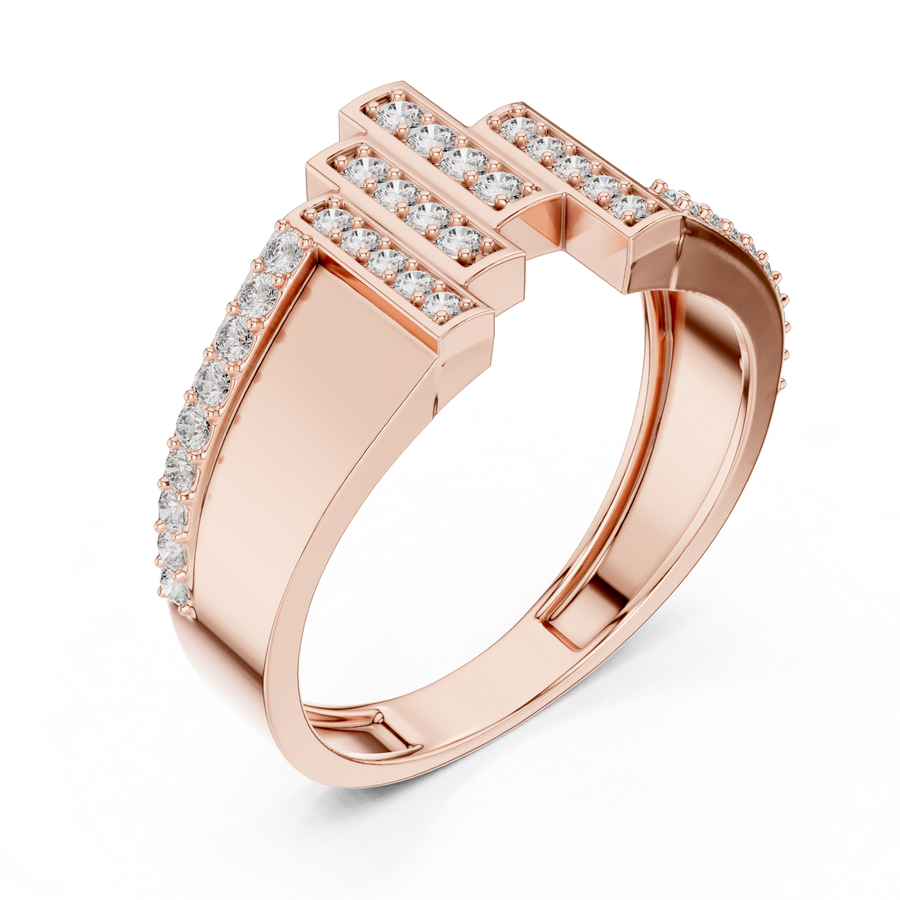 Seravelle Round Diamond Ring