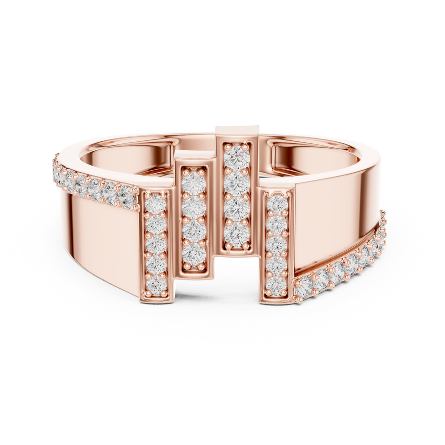 Seravelle Round Diamond Ring