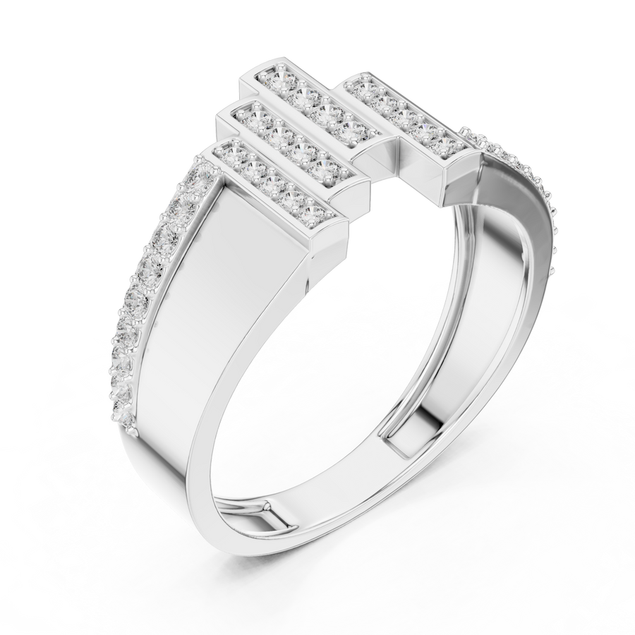 Seravelle Round Diamond Ring