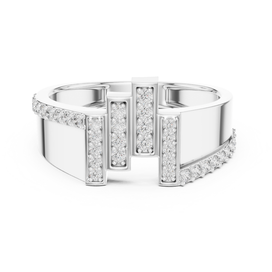 Seravelle Round Diamond Ring