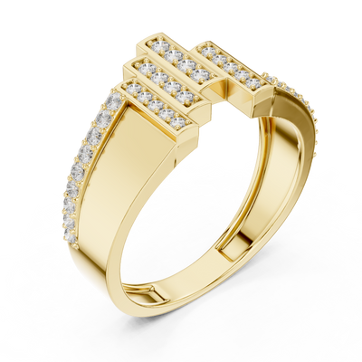 Seravelle Round Diamond Ring
