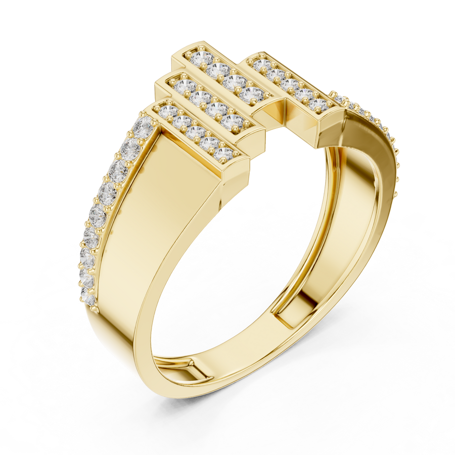Seravelle Round Diamond Ring