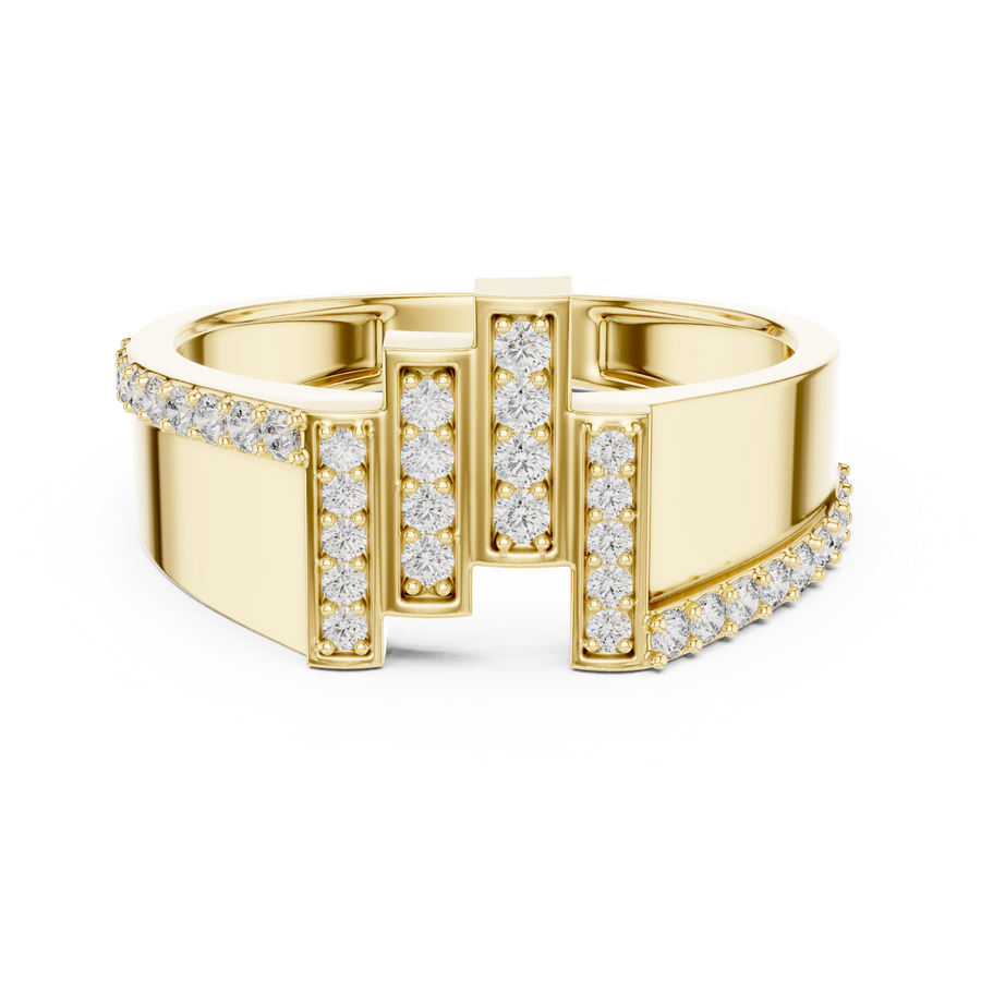 Seravelle Round Diamond Ring