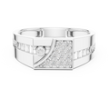 Aurevane Pavé & Bezel  Diamond Ring