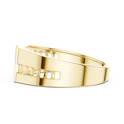 Aurevane Pavé & Bezel  Diamond Ring