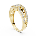 Valerienne Halo Motif Round Diamond Ring
