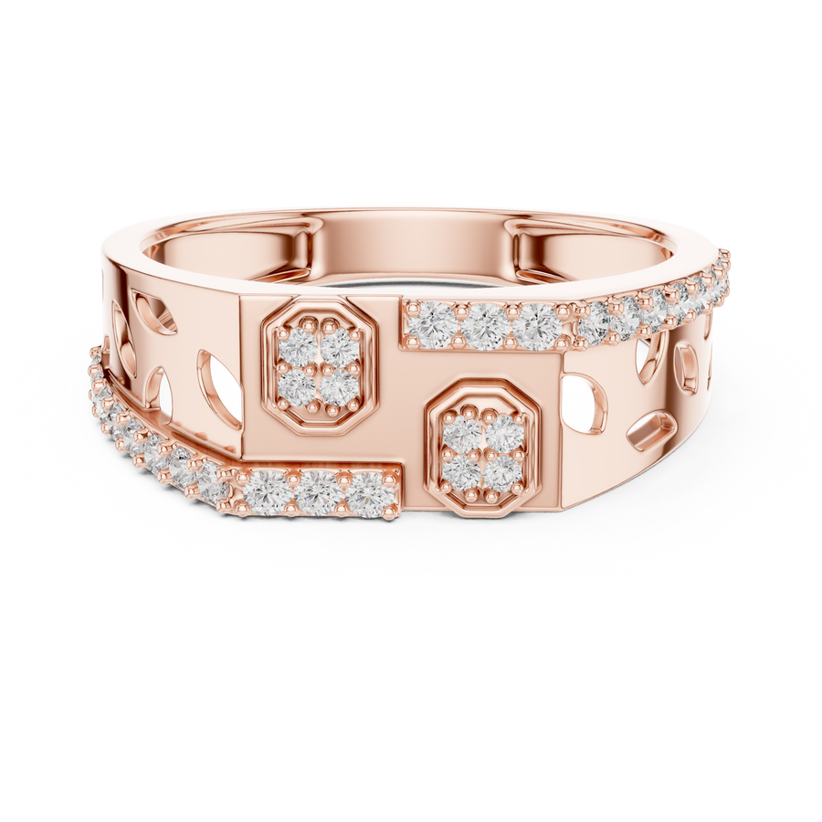 Aurevia Round  Diamond Ring
