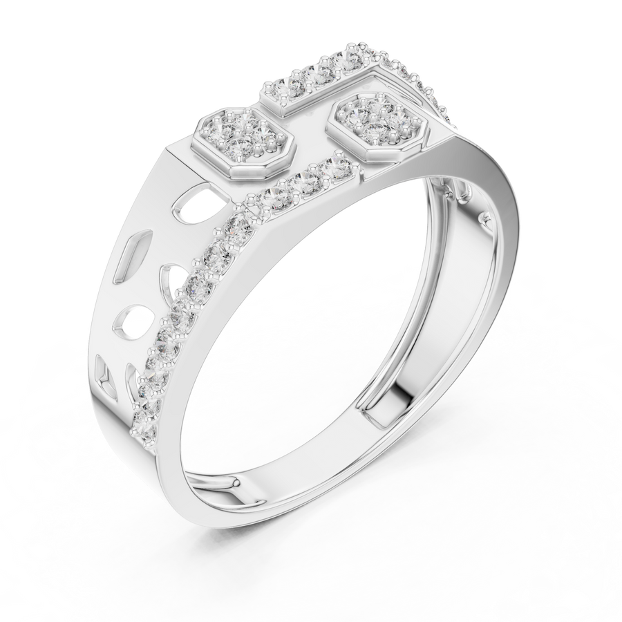 Aurevia Round  Diamond Ring