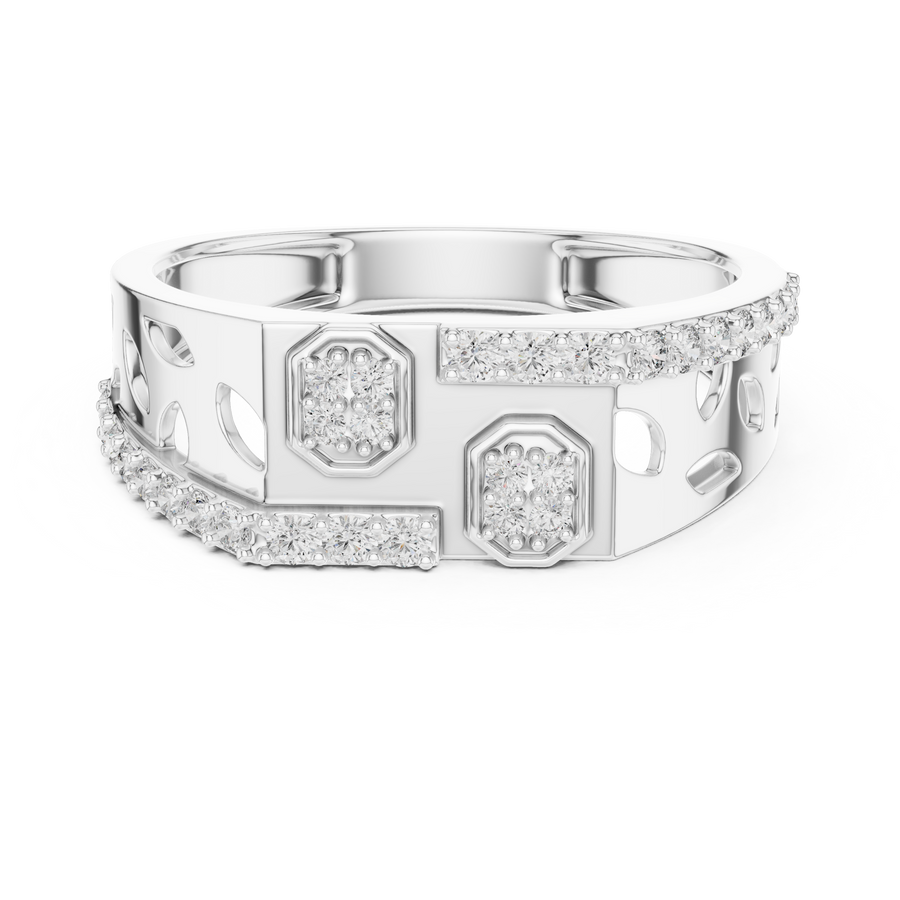 Aurevia Round  Diamond Ring