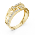 Aurevia Round  Diamond Ring