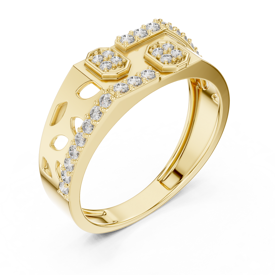 Aurevia Round  Diamond Ring