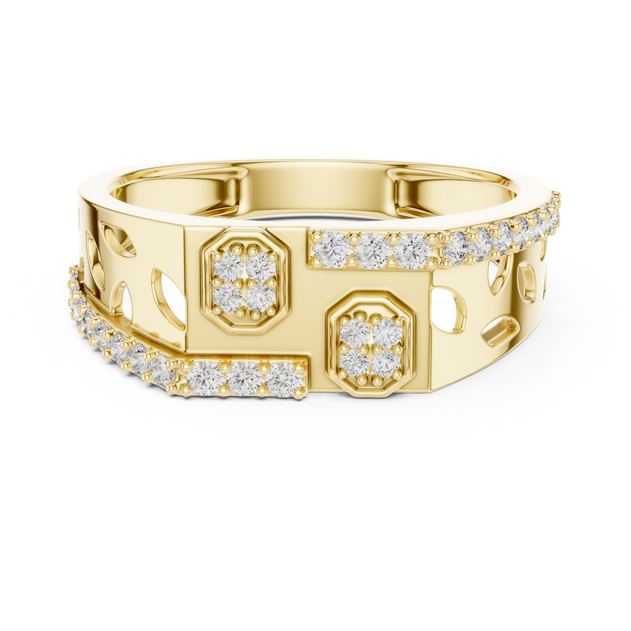 Aurevia Round  Diamond Ring