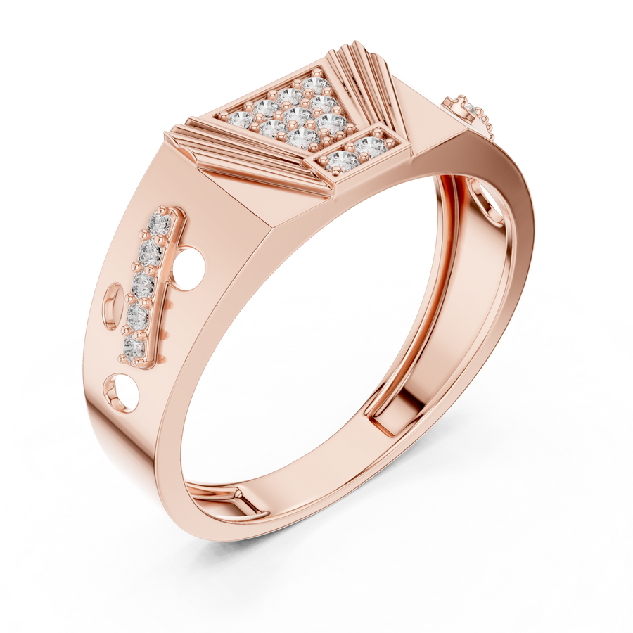 Seravelle Round Diamond Ring