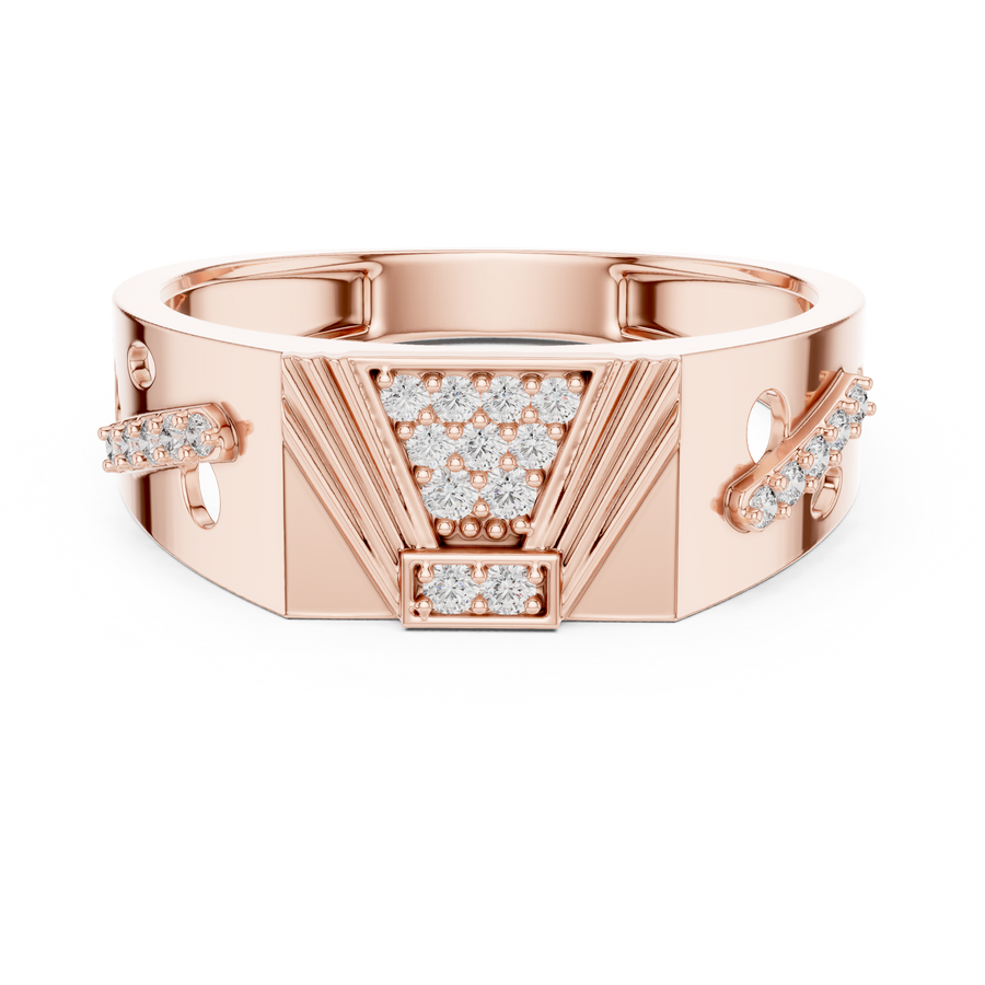 Seravelle Round Diamond Ring