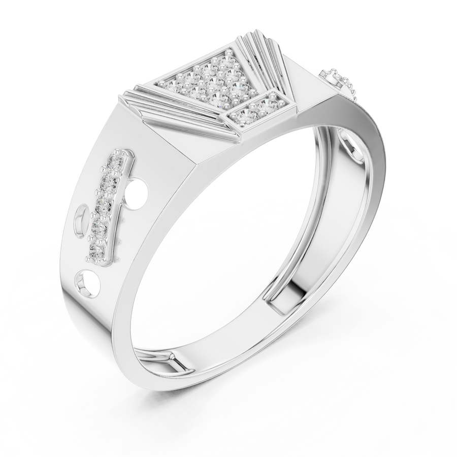 Seravelle Round Diamond Ring