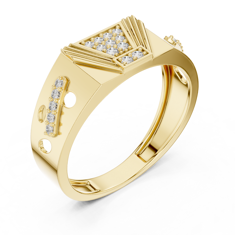 Seravelle Round Diamond Ring