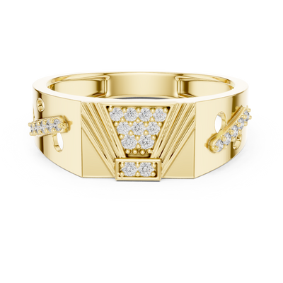 Seravelle Round Diamond Ring