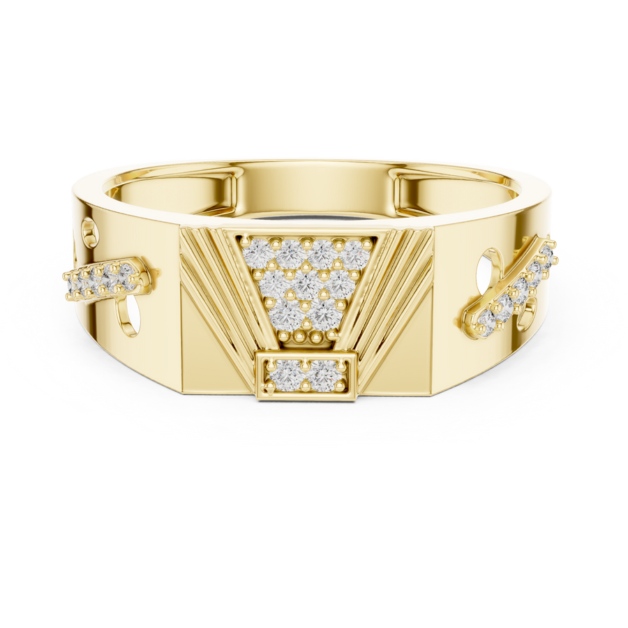 Seravelle Round Diamond Ring