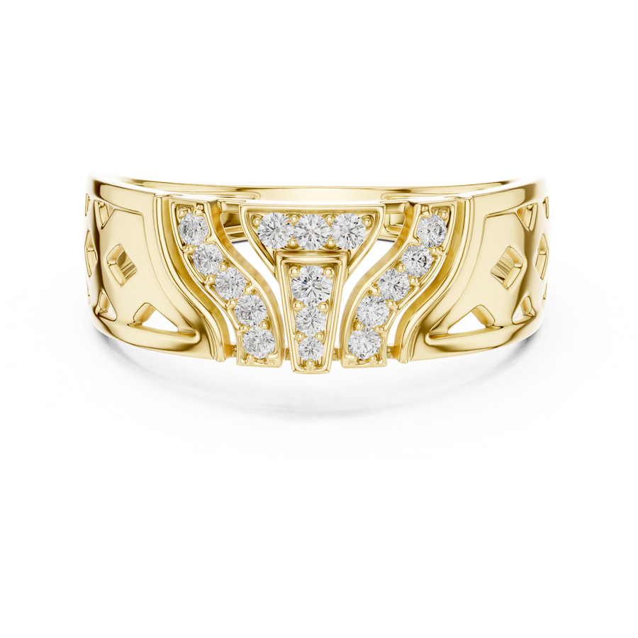 Valerith Round Diamond Ring
