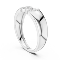 Celestine Link Round  Diamond Ring