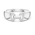 Celestine Link Round  Diamond Ring