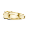 Celestine Link Round  Diamond Ring
