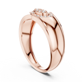 Aurelia Oval Halo Round  Diamond Ring