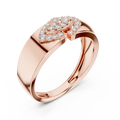 Aurelia Oval Halo Round  Diamond Ring