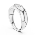 Aurelia Oval Halo Round  Diamond Ring