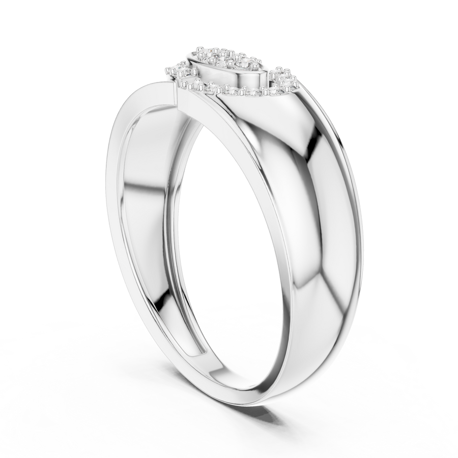 Aurelia Oval Halo Round  Diamond Ring