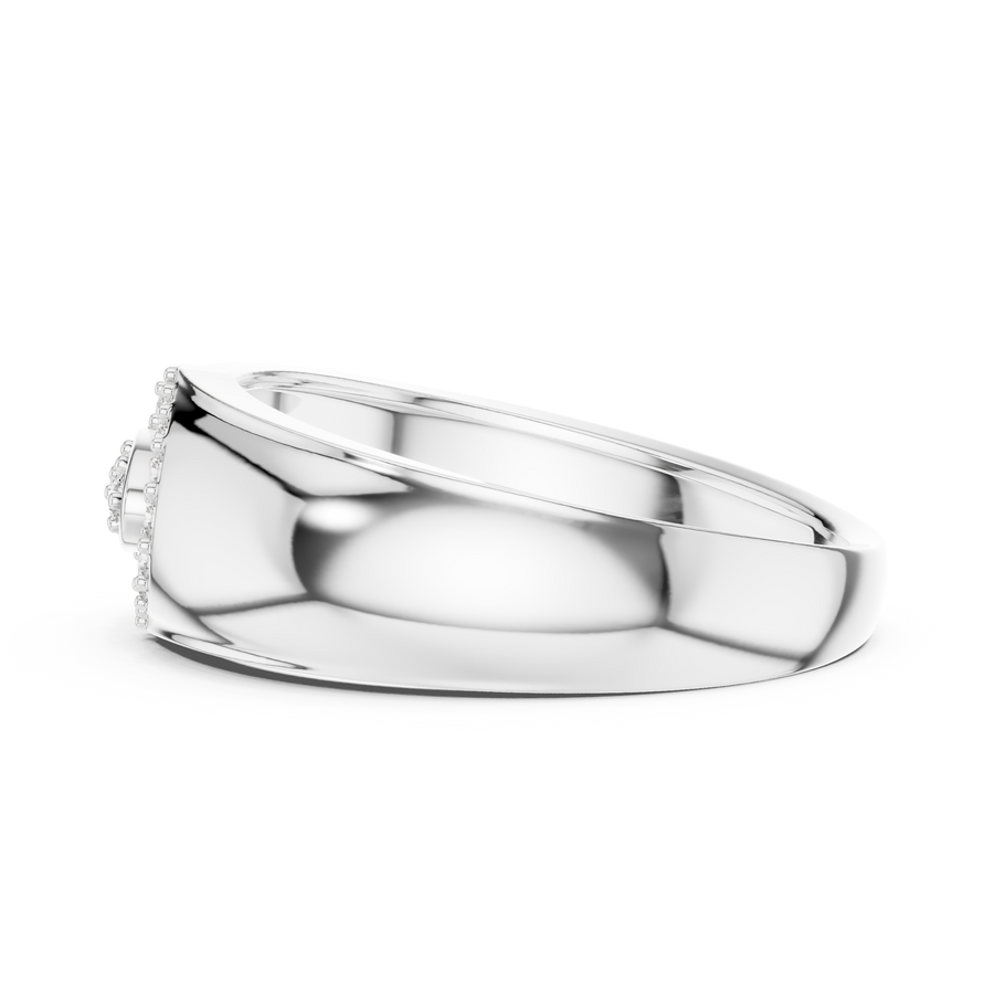 Aurelia Oval Halo Round  Diamond Ring