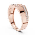 Seraphine Cascade Round  Diamond Ring
