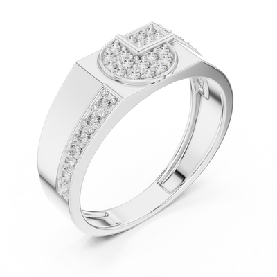 Seraphine Cascade Round  Diamond Ring