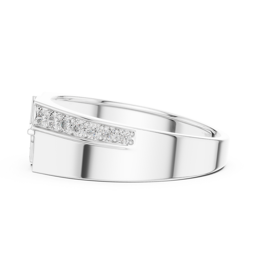 Seraphine Cascade Round  Diamond Ring