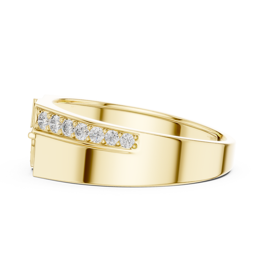 Seraphine Cascade Round  Diamond Ring