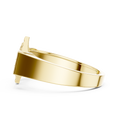 Avelienne Geometric Round Diamond Ring