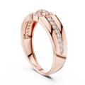 Virellienne Floral Cluster Pavé Diamond Ring