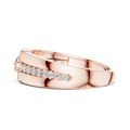 Virellienne Floral Cluster Pavé Diamond Ring
