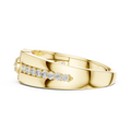 Virellienne Floral Cluster Pavé Diamond Ring